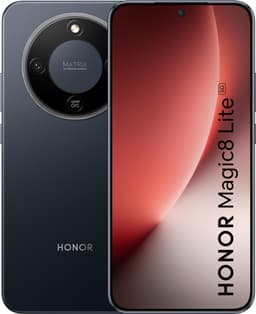 Honor Magic 8 Lite smarttelefon 8/512GB (sort)