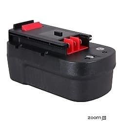 Batteri för Black & Decker 18V Ni-MH 3000mAh A1718 A18 FSB18