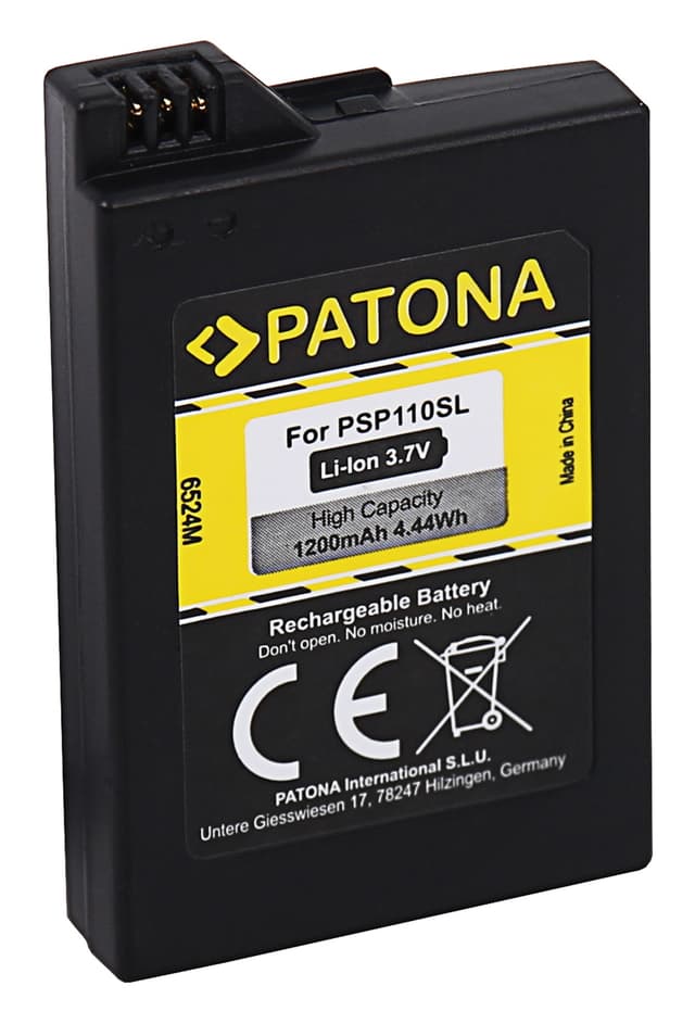 Batteri för Sony PlayStation PSP 1200mAh PSP-S110