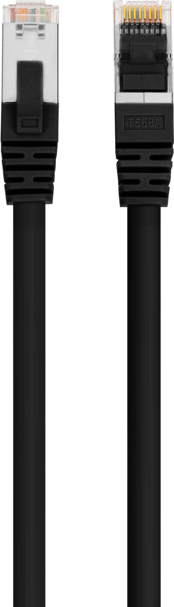 ESL CAT7 Gaming ethernet kabel (2m, sort)