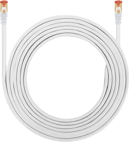ESL CAT7 Gaming ethernet kabel (15m, hvid)