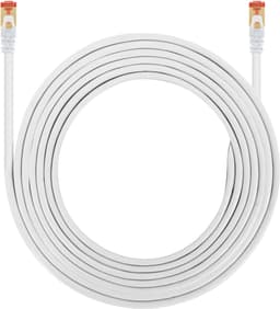 ESL CAT7 Gaming ethernet kabel (10m, hvid)
