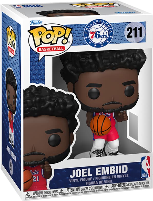 Funko POP 76ers actionfigur (Joel Embiid)