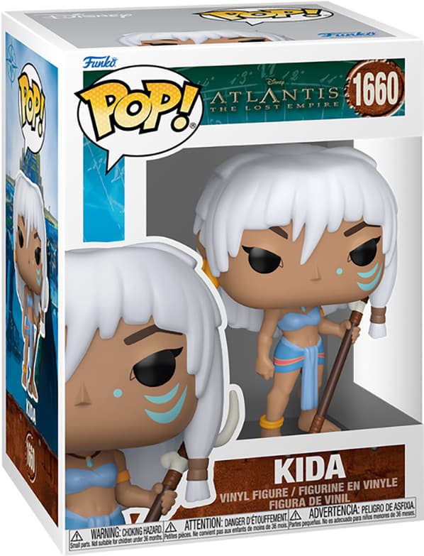 Funko POP Atlantis The Lost Empire actionfigur (Kida)