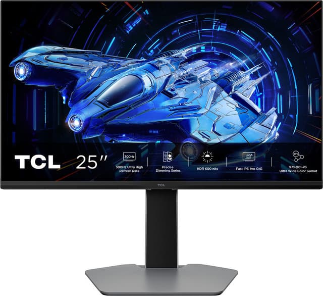 TCL 25G64 25/FHD/MiniLED/300Hz/1ms/HAS datorskärm