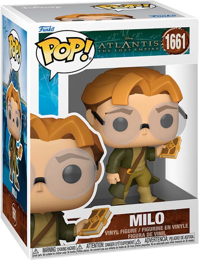 Funko POP! Atlantis The Lost Empire Milo figur