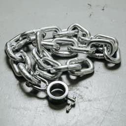 Kraftmark Gymkedjor 15 kg - 1,5M, Lindor & Lyftremmar