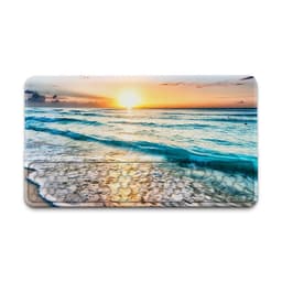 Ergonomisk Silikon Tangentbords Handledsstöd med Integrerat Stöd - Bla