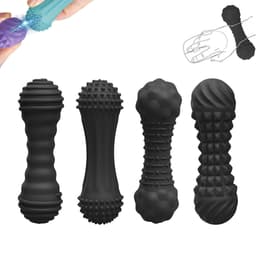 Ergonomisk musehåndleddsstøtte i silikon - 4-delt sett