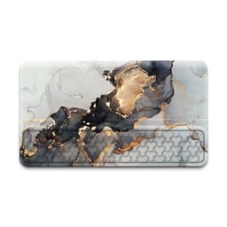 Integrert silikon tastatur håndleddsstøtte med 3D ergonomisk design Flerfarget 4