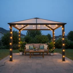 LY Sweden Premium lyskæde til pavillon 3 x 4 meter