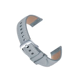 Kellon ranneke - Musta (hopeasolki) - 20mm Harmaa 22 mm