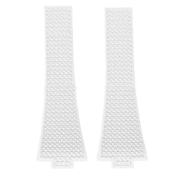 Tissot PRX 11 mm fluorelastomer klockarmband Vit