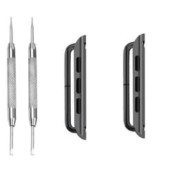 Klockarmbandskontakt för Apple Watch - Svart 45/24 mm