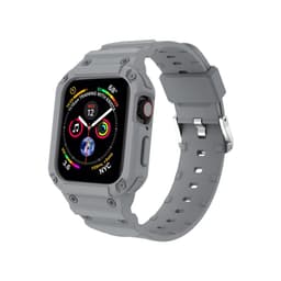 TPU-kellonhihna Apple Watch Seriesille 7/6/5/4/3/2 Harmaa
