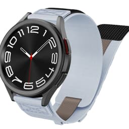 Klockarmband i Nylon för Samsung Galaxy Watch Grå M