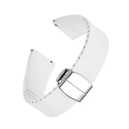 Klockarmband - Andas och vattentät Vit 19 mm