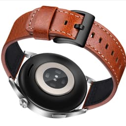 22 mm:n aito nahkaranneke Samsung Galaxy Watch 4:lle