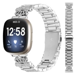 Kimalteleva kolmen helmen kruunu ranneke Fitbit Versa 3/4/Sense 2:lle