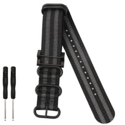 SUUNTO klockarmband för Core Expedition Series Svart+grå