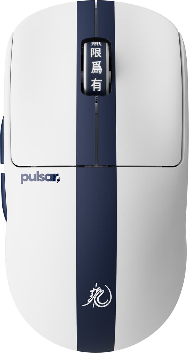 Pulsar X2 Crazylight Medium trådlös mus (Bruce Lee 85:e upplagan)