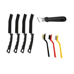 8-delers rengjøringsbøstesett for sprekker, vinduer og tastaturer