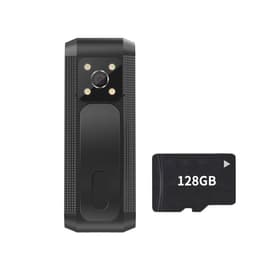 2K Sport- og Actionkamera med 128GB Minnekort - Sykkel- og Brystfeste