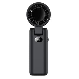 WT22 Digital Display Vikbar Höghastighetsfläkt Svart