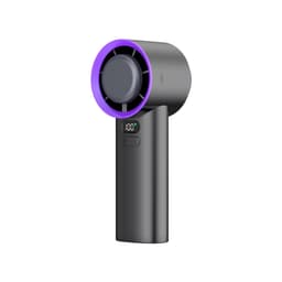 Kannettava sinertävän harmaa jääviilennystuuletin 100-nopeuksisella säädettävällä harjattomalla moottorilla ja LED-näytöllä