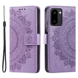 SKALO Mandala Lompakkokotelo sopii OnePlus 15R - Violetti
