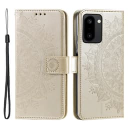 SKALO Mandala Lompakkokotelo sopii OnePlus 15R - Kulta