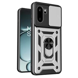 SKALO Armor Metallinen rengas -kamerasuojus Suojakuori sopii OnePlus 15R - Hopea