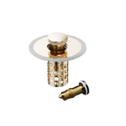 Pieni aukko pesuallas ponnahdusydin - yleiskäyttöinen painettava hajunpoisto hiusten suodatin Kulta