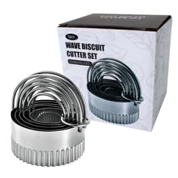 Ruostumattomasta teräksestä valmistettu leivontamuottisarja