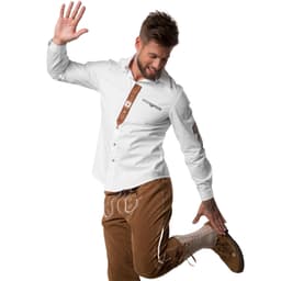 tectake Skjorta Franzl L, vit