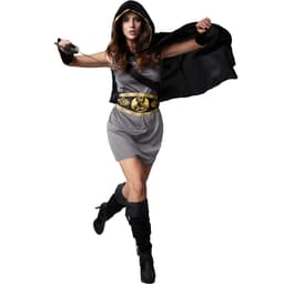 tectake Duktig jägarinna M, svart/grå