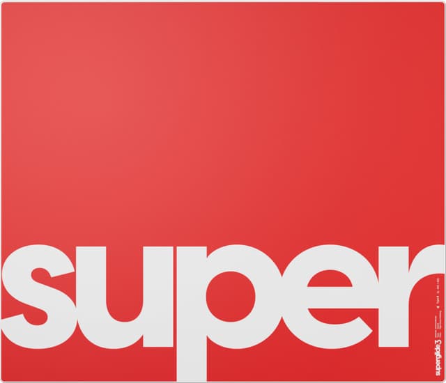 Pulsar Superglide V3 Type-S Glass musplatta (XL