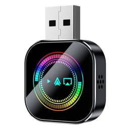 Q1AS Trådløs CarPlay/Android Auto/Mirror Link Adapter - 3-i-1 CarPlay-boks