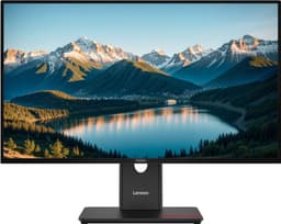 Lenovo ThinkVision T27Q-40 27" LCD skjerm 64A6GAT6EU (eclipse black)