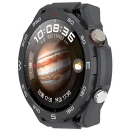 Korosta Huawei Watch 4 -kelloasi skeleton-kotelolla Tummanharmaa