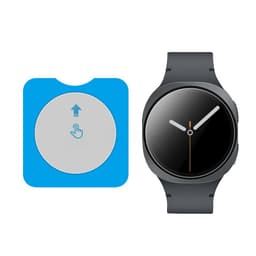 Yksityisyyttä suojaava karkaistu lasinen näytönsuoja yhteensopiva Samsung Watch5 40mm:n kanssa - Helppo asennus, 2 kpl