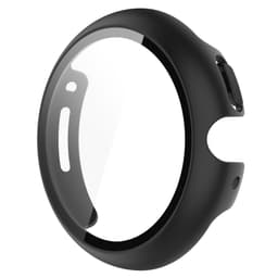 Karkaistu lasikotelo, yhteensopiva Google Pixel Watch 4:n kanssa - Parannettu suojaus Musta 41 mm