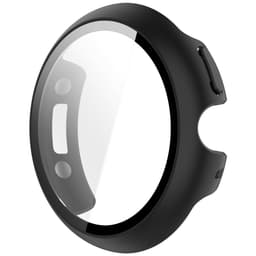Suojakotelo yhteensopiva Google Pixel Watch 4 41mm - PC + karkaistu lasi Musta