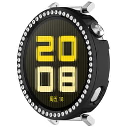 Huawei Watch GT5 Pro 42mm -suojakuori, jossa on strassikoristeita Musta