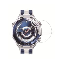 HD Karkaistu Lasinen Näytönsuoja Kaarevilla Reunoilla (3 kpl) yhteensopiva Huawei Watch Ultimate 2:n kanssa