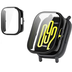 Suojakotelo Redmi Watch 5 Active -laitteelle - Koko suojakotelo mustana