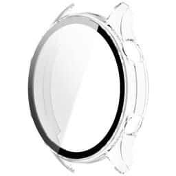 Karkaistu lasi PC-suojakotelo yhteensopiva Honor Watch 5 Pron kanssa - Täysi suoja Läpinäkyvä