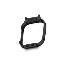 Ruostumattomasta teräksestä valmistettu kellon kehys Redmi Watch 3:lle Musta