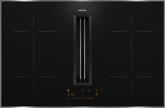 Miele Induktionskogeplade med emhætte KMDA 7473-1 FR Silence (80cm)