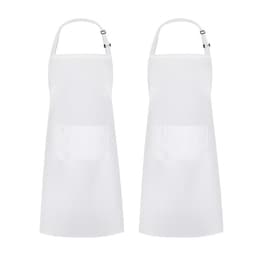 JUSTERBART VATTENTÄTT FÖRKLÄDE I POLYESTER FÖR KÖK, RESTAURANG - 2 ST